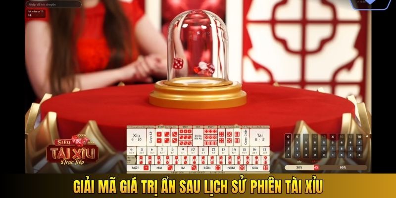 Giải mã giá trị ẩn sau lịch sử phiên tài xỉu