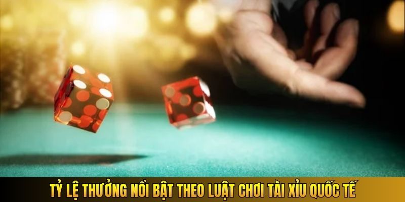 Tỷ lệ thưởng nổi bật theo luật chơi tài xỉu quốc tế